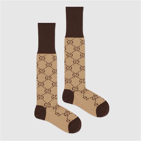 gucci beige socks|gucci ankle socks women's.